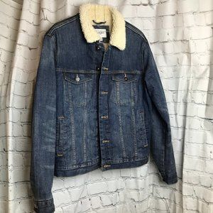 Goodfellow & Co Sherpa Lined Denim Jacket